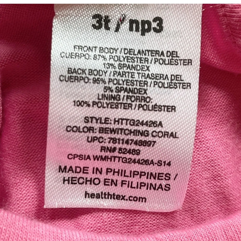VTG HealthTex 3 Tier Sleeveless Ruffle Dress, Sz 3T - Picture 5 of 5